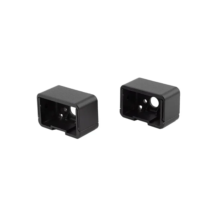 Deckorators 2.5-in x 2.4375-in Cable Railing Textured Black Aluminum Rail Bracket (2-Pack)