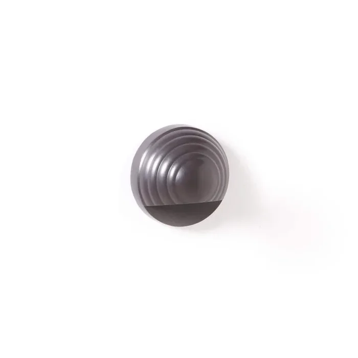 Deckorators 3.5 in. x 3.5 in. Black Round Post Sconce