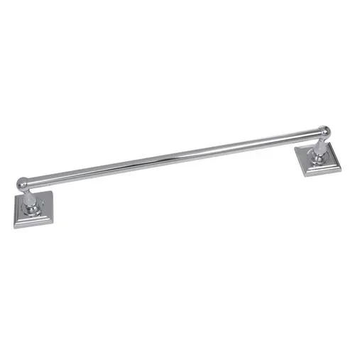 Delaney Hardware 700 Series 18-in Chrome Wall Mount Single Towel Bar