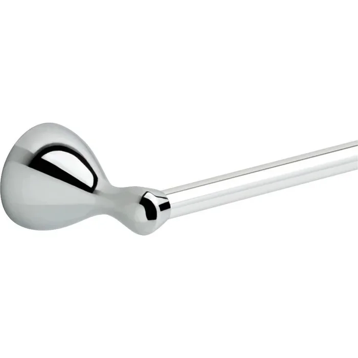 Delta Foundations 24-in Polished Chrome Wall Mount Single Towel Bar