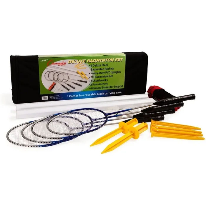Deluxe Badminton Set – Champion Sports