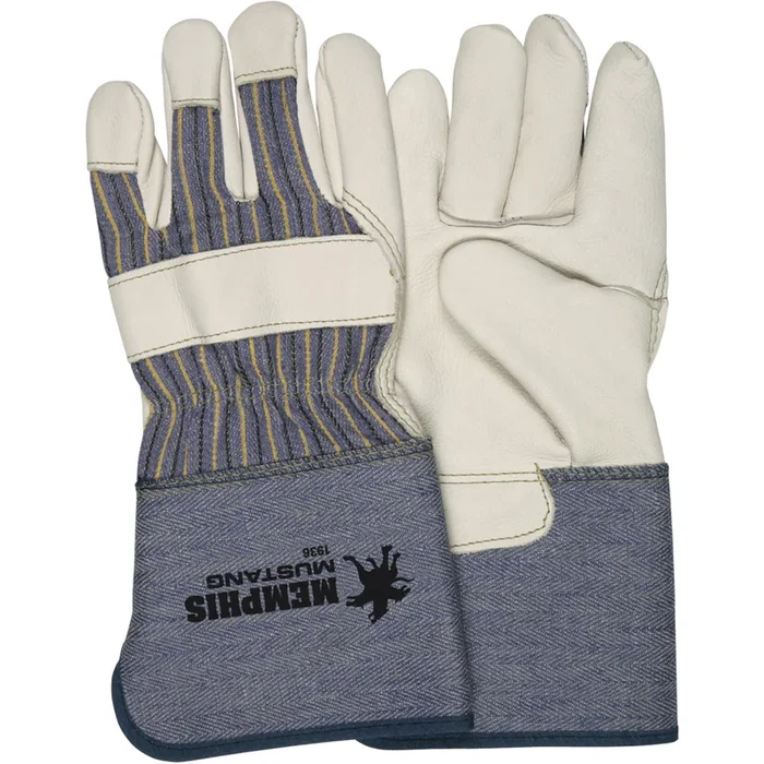 Deluxe Leather Palm Gloves – XLarge – 12 Pair/Case