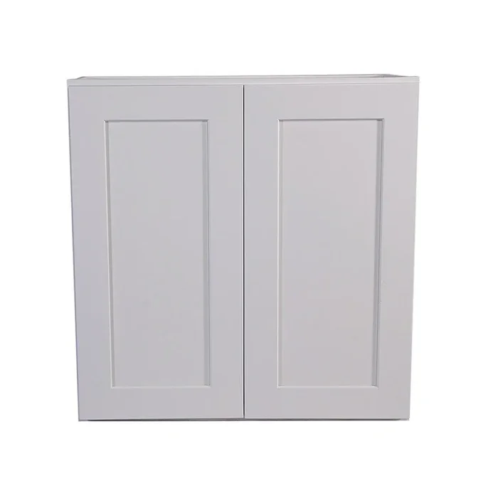 Design House Brookings 30-in W x 30-in H x 12-in D White Maple Wall Ready To Assemble Plywood Cabinet (Recessed Panel Shaker Door Style)
