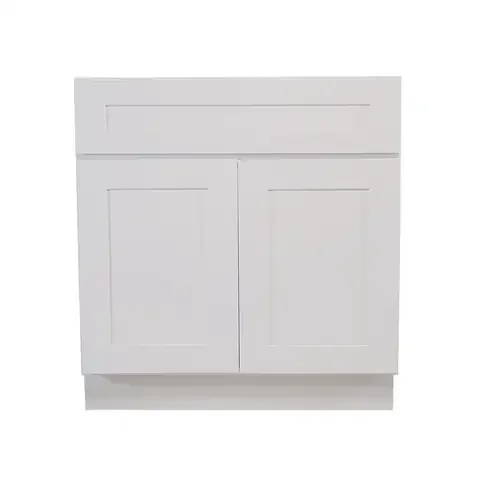 Design House Brookings 34.5 in. H X 36 in. W X 24 in. D White Base Cabinet