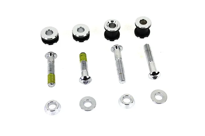 Detachable Docking Hardware Kit Chrome – V-Twin Mfg.