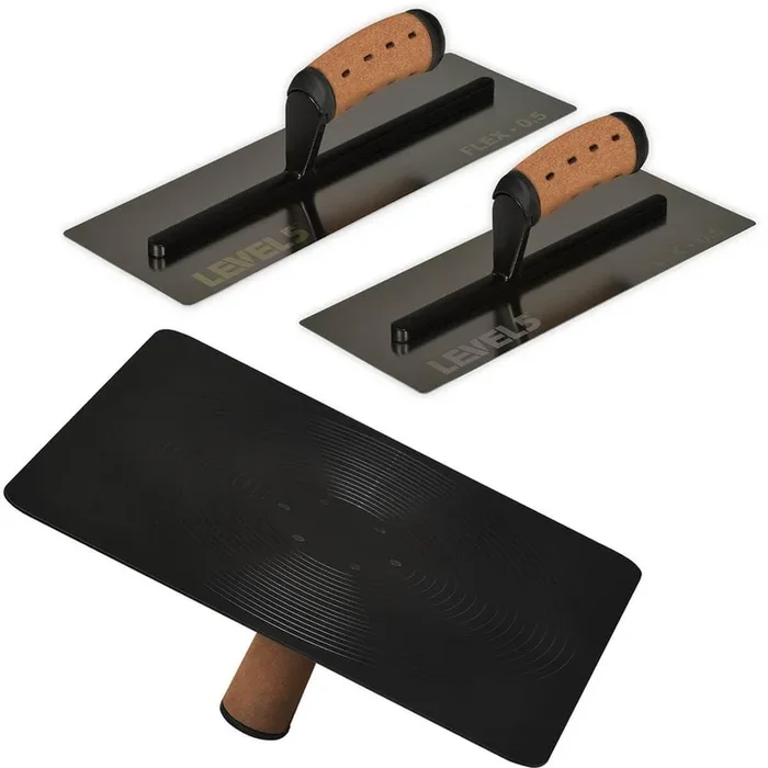 DEWALT 0.7 mm Curved Trowel and Hawk Set