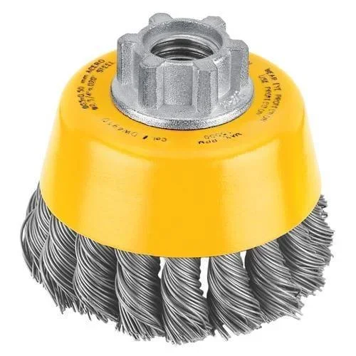 DEWALT 3-in Coarse Wire Cup Brush Angle Grinder