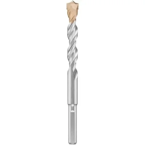 DeWalt 7/16 in. X 6 in. L Carbide Tipped Percussion Drill Bit 3-Flat Shank 1 pc