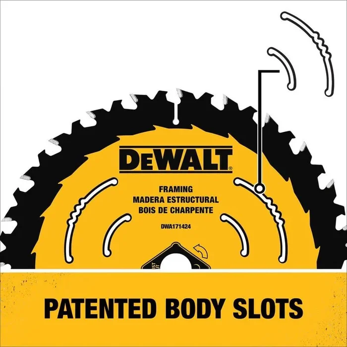 DEWALT 8-1/4-in 40-Tooth Tungsten Carbide-Tipped Steel Circular Saw Blade