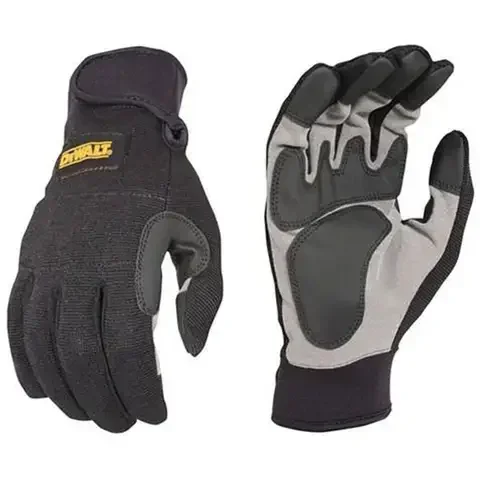 DeWalt SecureFit Men’s Utility Gloves Black/Gray M 1 pk