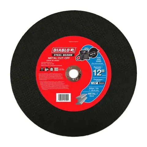 Diablo Steel Demon 12 in. D X 1 in. Metal Cutting Disc 1 pc
