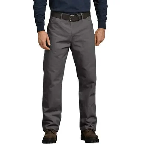 Dickies Men’s Cotton Carpenter Jeans Dark Gray 40×30 7 pocket 1 pk