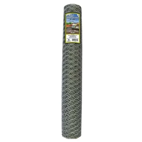 Digger’s Root Guard 3 in. H X 25 in. D Silver Coated Wire Gopher Wire Roll