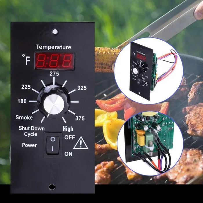 Digital Thermostat Controller Board Replacement For Traeger Wood Pellet Grill(The probe not included)