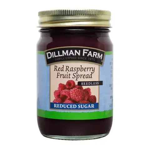 Dillman Farm Seedless Red Raspberry Spread 15 oz Jar