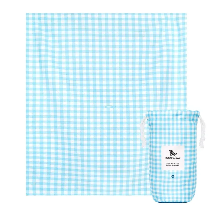 Dock & Bay – X-Large Picnic Blanket – Blueberry Pie