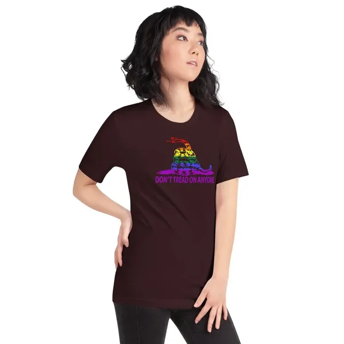 Don’t Tread on Anyone LGBTQ Slim-Fit Unisex T-Shirt