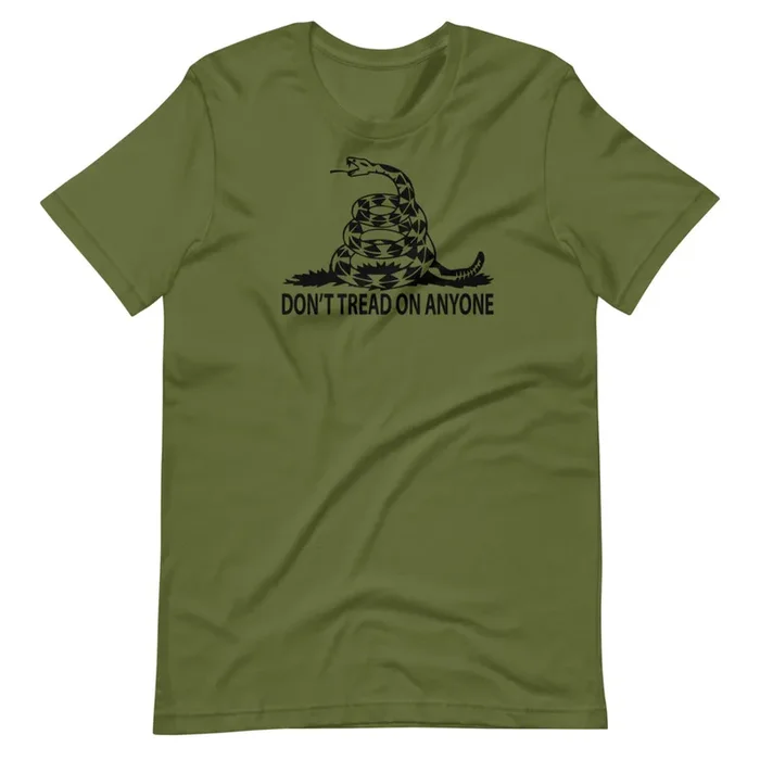 Don’t Tread on Anyone Short-sleeve unisex t-shirt