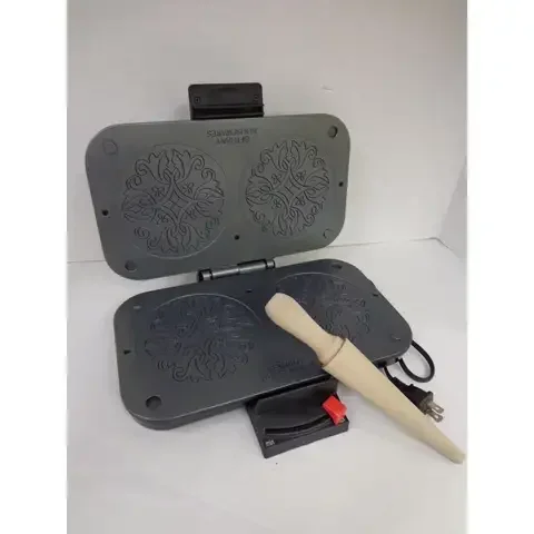 Double Electric Krumkake Baker