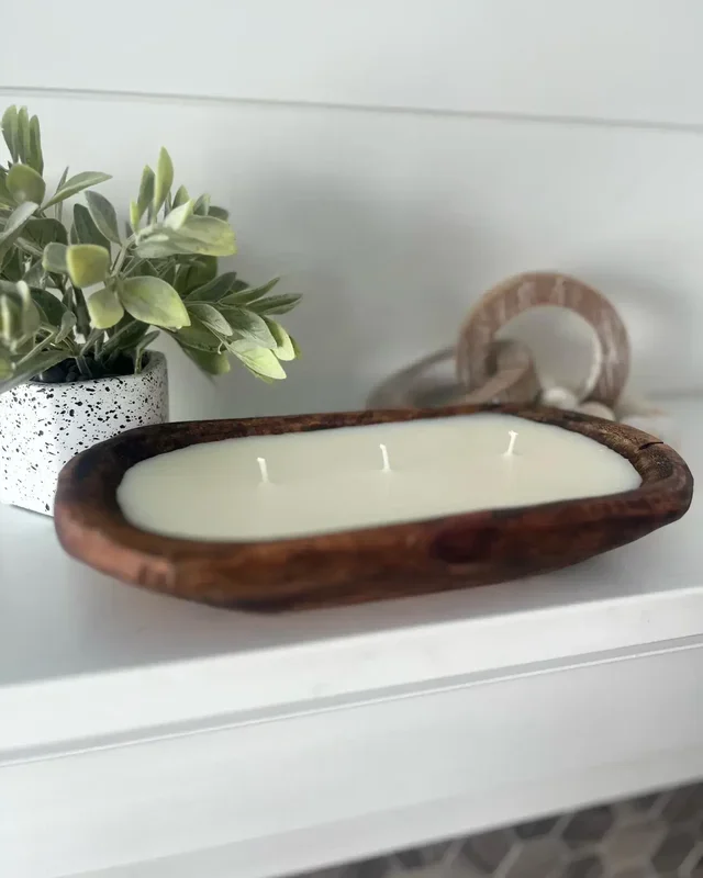 Dough Bowl Candle – Puppy Chow
