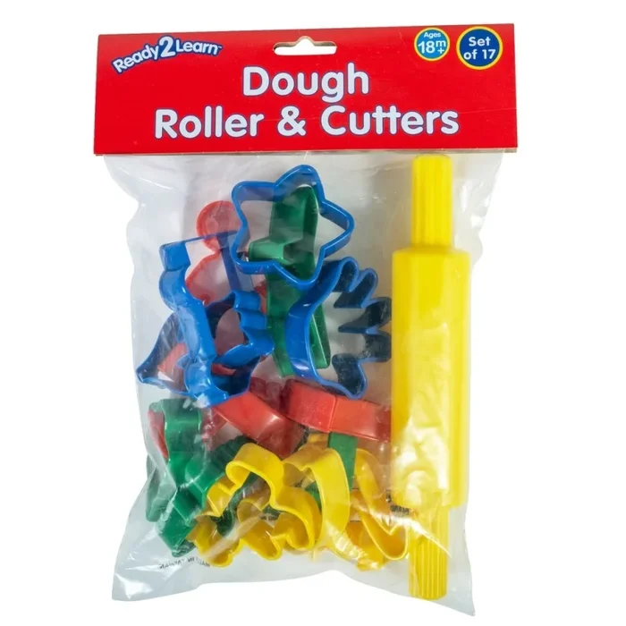 Dough Roller & Cutters Set Of 17