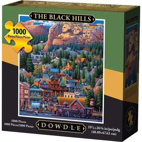Dowdle The Black Hills Personal Puzzle Multicolored 1000 pc