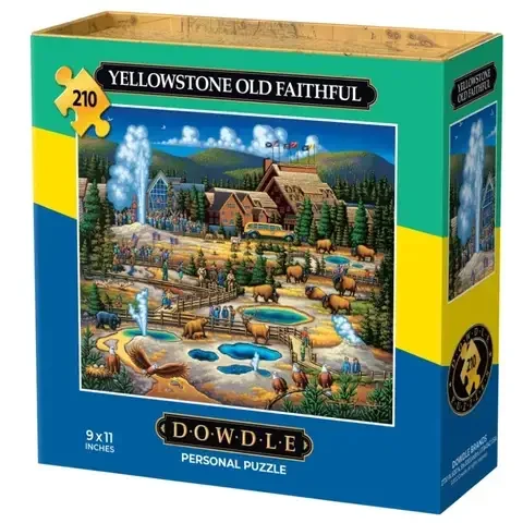Dowdle Yellowstone Personal Puzzle Multicolored 210 pc