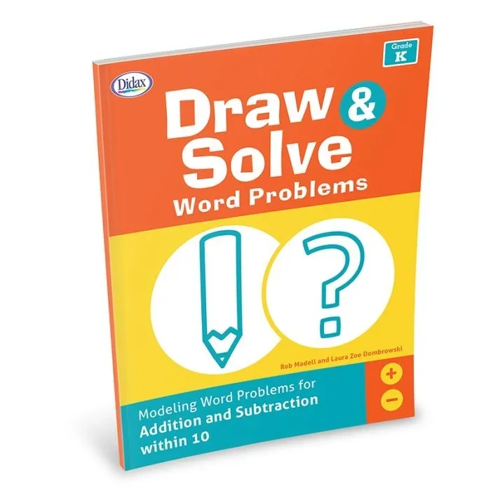 Draw & Solve Word Problems, Kindergarten