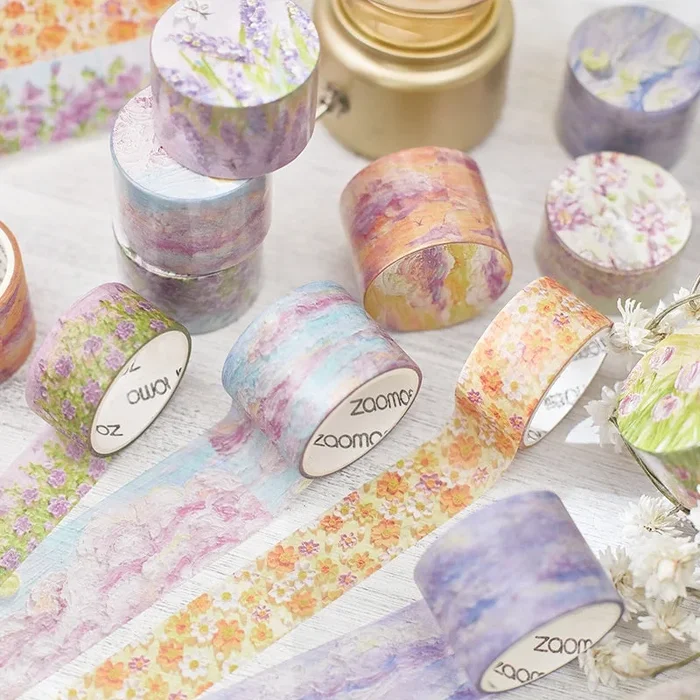 Dreamy Wonderland Series Oil Painting Washi Tape