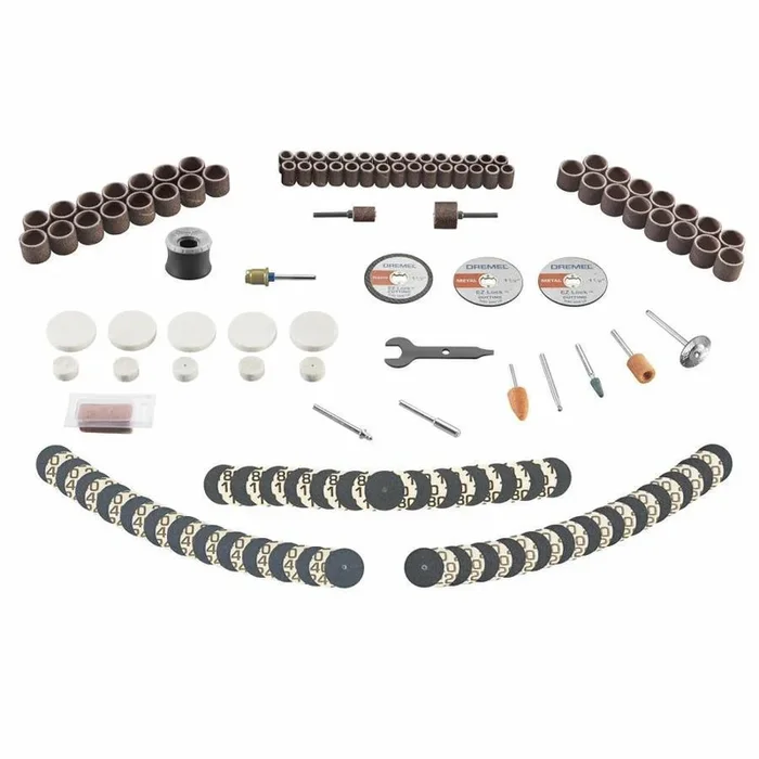 Dremel 160-Piece Aluminum Oxide Set Multipurpose Accessory Kit