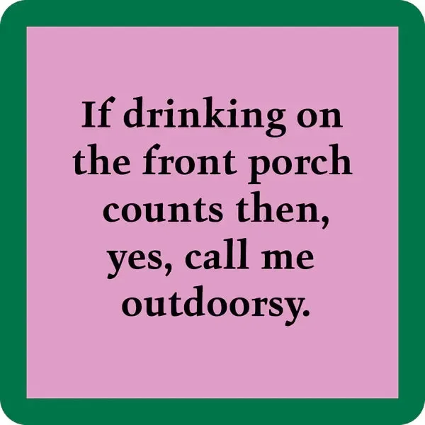 Drinks on Me – Coaster – Outdoorsy