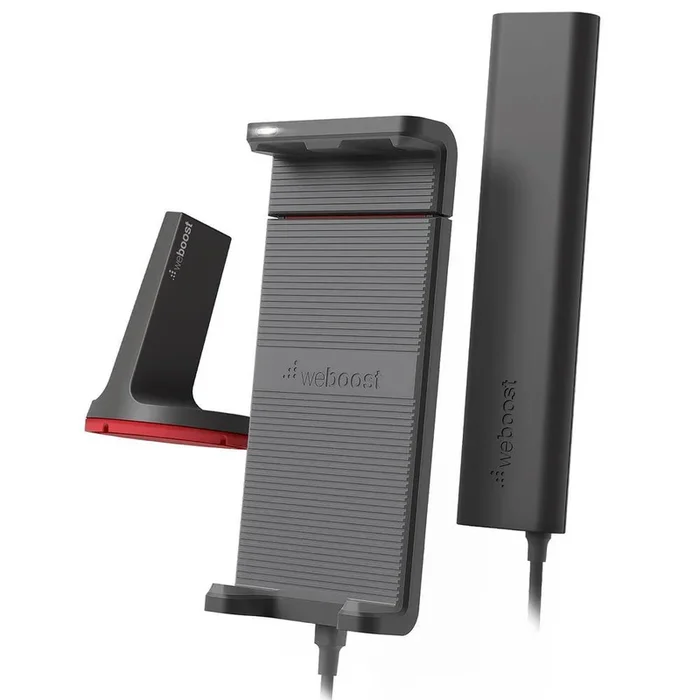 Drive Sleek Automotive Cellular Phone Signal Booster, Black