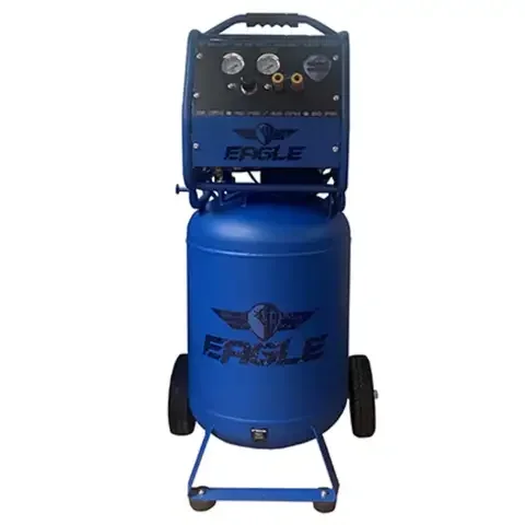 Eagle Silent 20 gal Vertical Portable Air Compressor 125 psi 2.5 HP