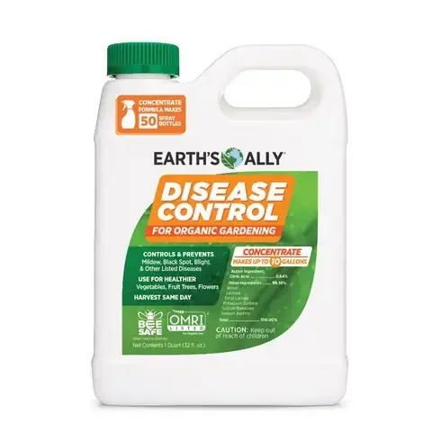 Earth’s Ally Disease Control Organic Concentrated Liquid Disease Control 1 qt