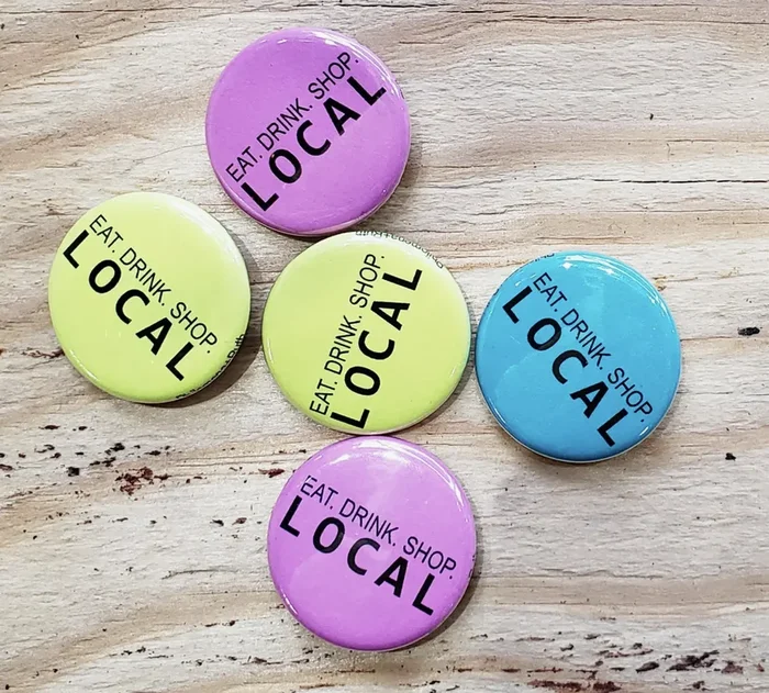 Eat. Drink. Shop. Local Button
