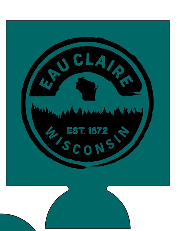 Eau Claire Forest Koozie