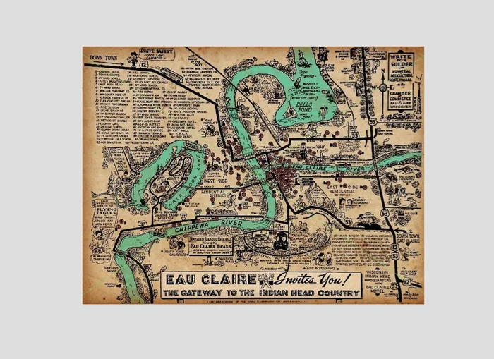 Eau Claire Invites You Print