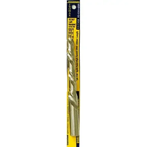 Eazypower Isomax 1/2 in. M2 Steel Left Hand Drill Bit 1 pc