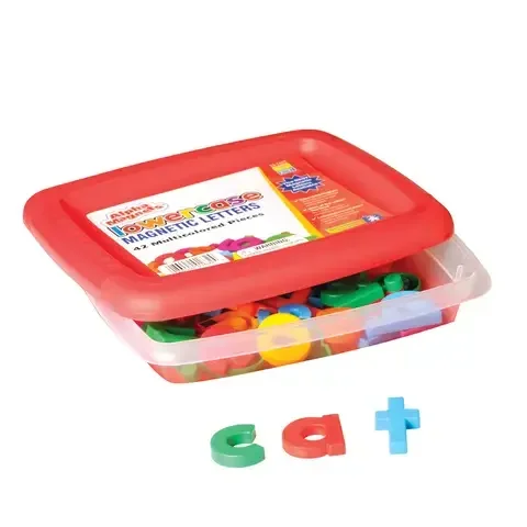 Educational Insights AlphaMagnets Lowercase Multicolored 42 pc