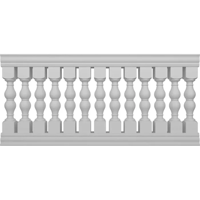 Ekena Millwork FiberThane Avalon Fiberglass Deck Rail Kit