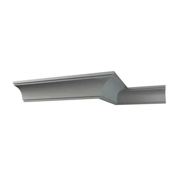 Ekena Millwork Graham 4 in. D x 5.5 in. W x 94.5 in. L Polyurethane Crown Moulding