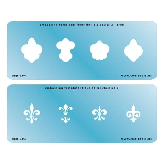 Embossing Template Set – Fleur de Lis Classics 2