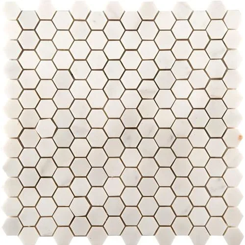 Emser Calacata 5-Pack Calacata Oro Natural Stone Marble Border Tile (12-in x 12-in)