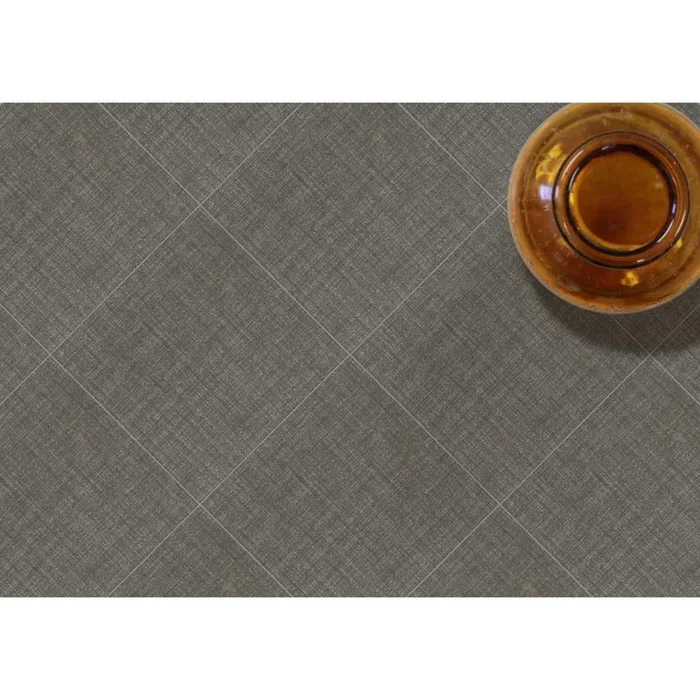 Emser CANVAS Denim Porcelain Border Tile (12-in x 12-in)