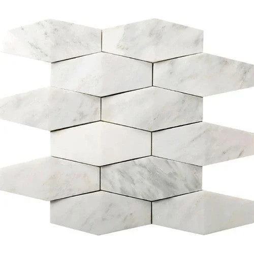 Emser WINTER FROST Winter Frost Natural Stone Marble Border Tile (12-in x 12-in)