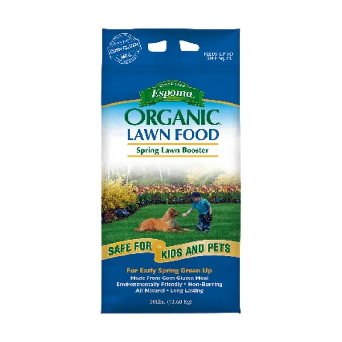 Espoma Organic Spring Lawn Food For All Grasses 5000 sq ft