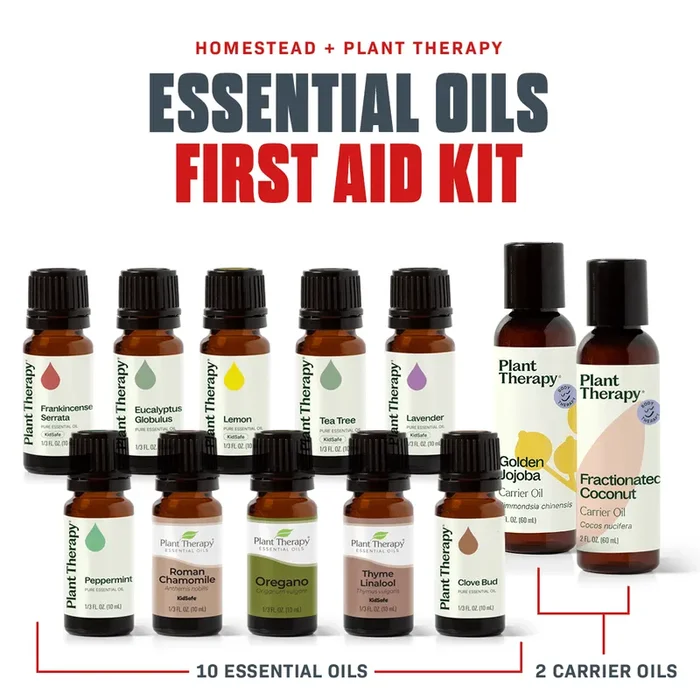 Essential Oils Emergency Kit