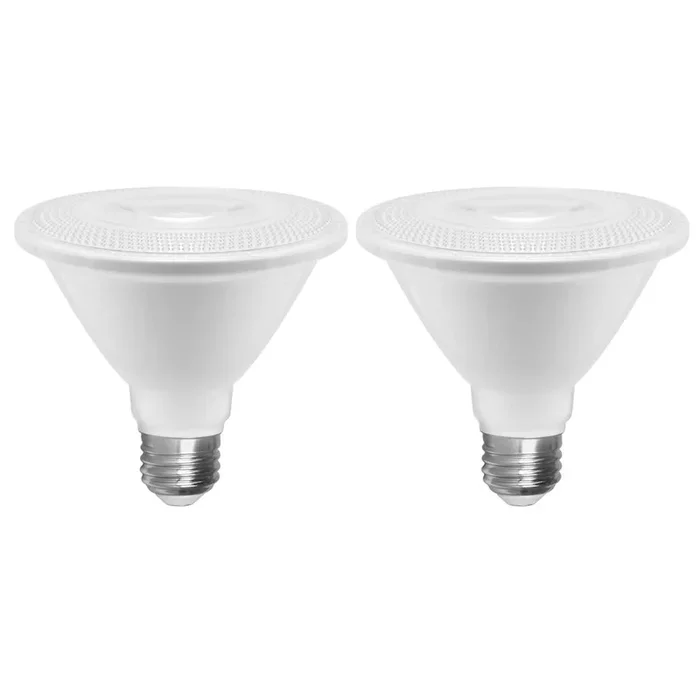 Euri Lighting 75-Watt Equivalent PAR30 Dimmable Short Neck LED Light Bulb (2-Pack)