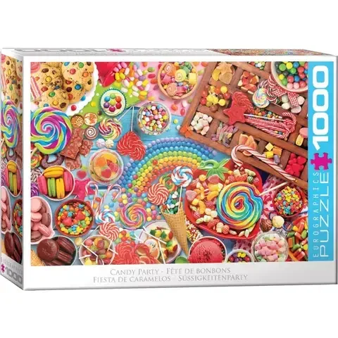 Eurographics Candy Party Jigsaw Puzzles Multicolored 1000 pc