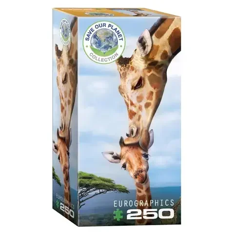 Eurographics Giraffes Jigsaw Puzzle Multicolored 250 pc